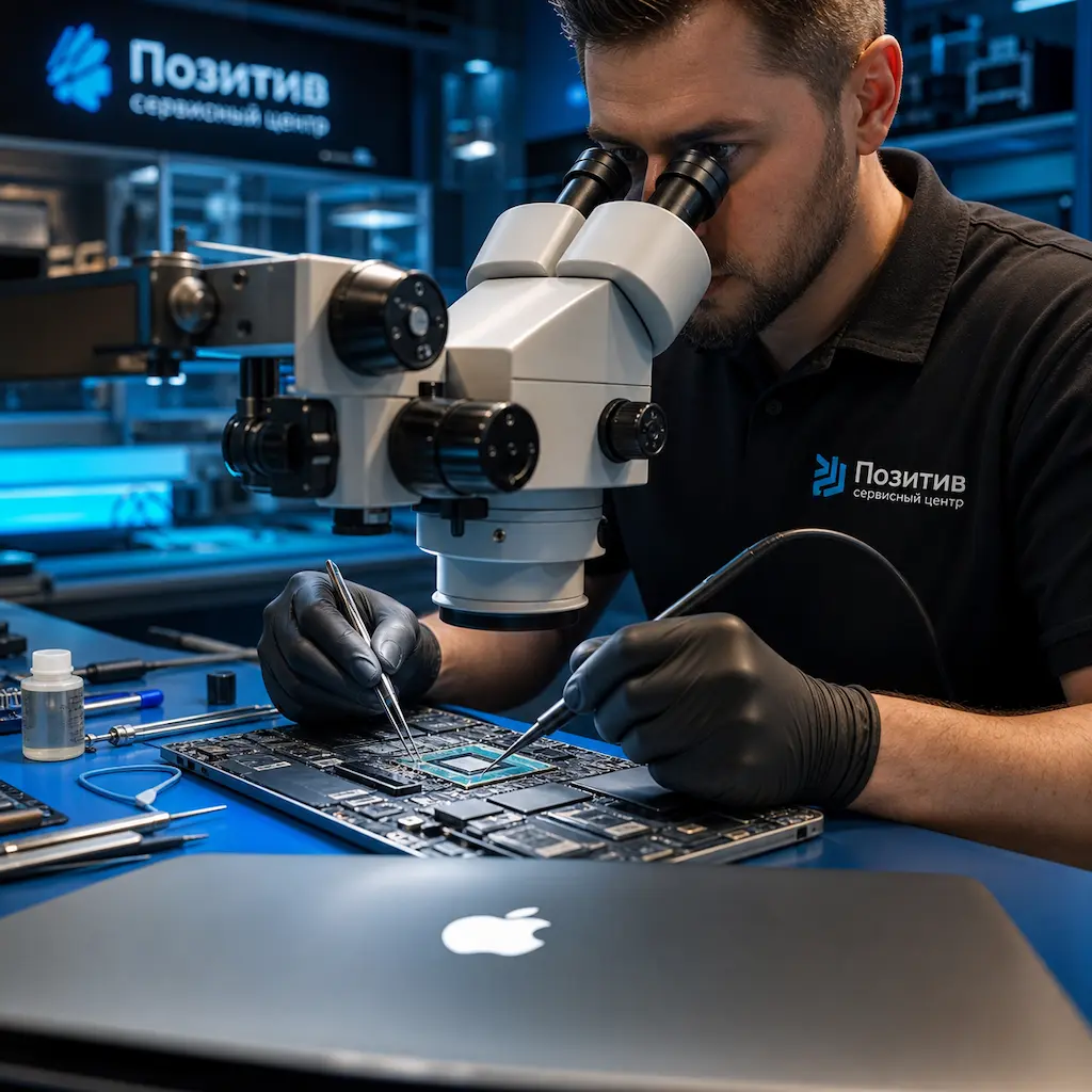Замена видеокарты Apple MacBook в Щербинке