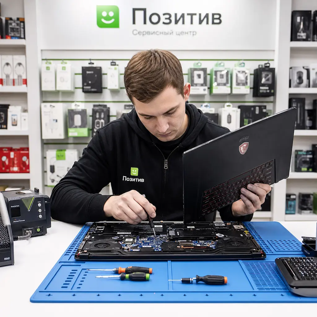 заменить клавиатуру на ноутбуке MSI в Щербинке