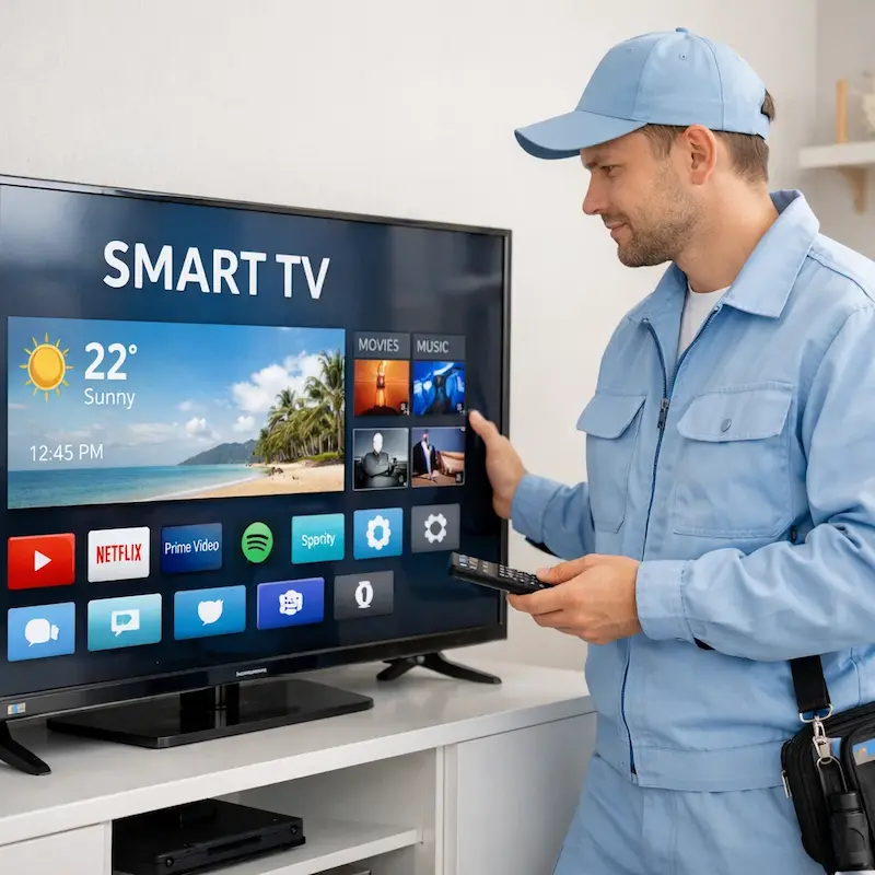 Настройка Smart TV в Щербинке