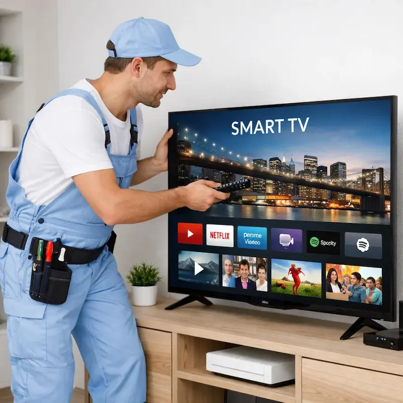Как вызвать мастера для настройки Smart TV в Щербинке