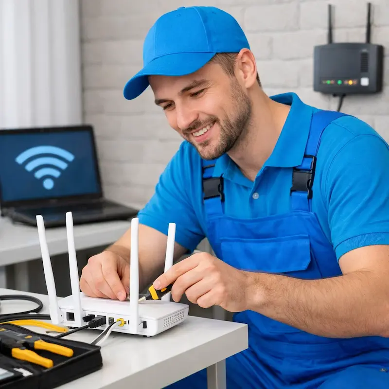 Настройка Wi - Fi в Щербинке