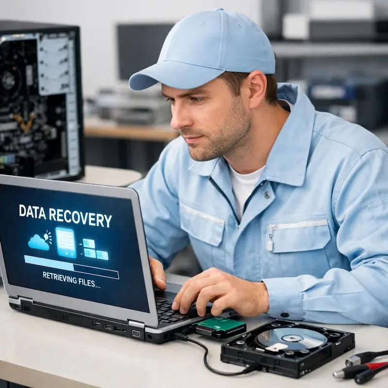 Восстановление данных и файлов в Щербинке