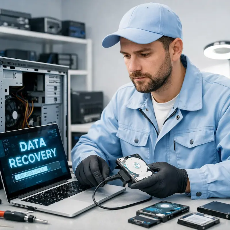 Восстановление файлов в Щербинке