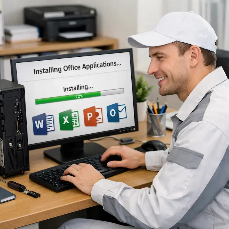 Установка и настройка программ на компьютере в Щербинке