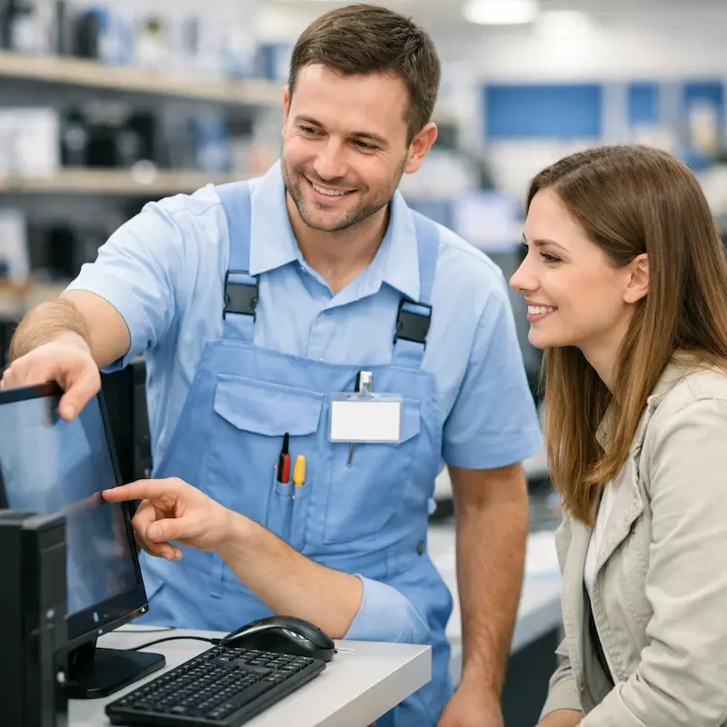 Помощь в выборе компьютера и комплектующих в Щербинке