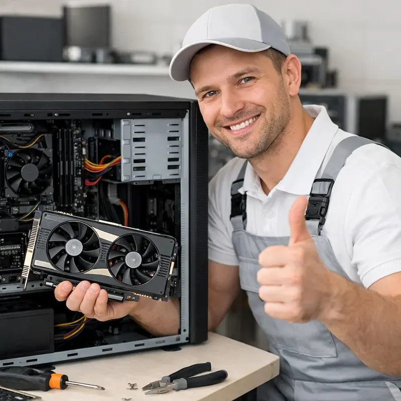 Замена видеокарты ПК в Щербинке