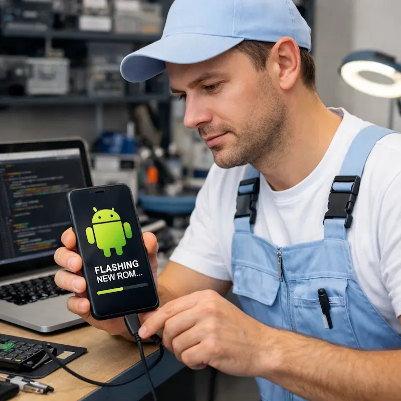 Прошивка Android в Щербинке