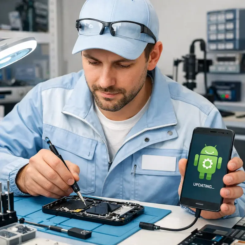 Настройка системы Android в Щербинке